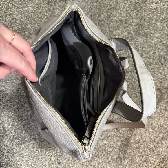 Fiorelli faux leather Gray Textured/pebbled Backpack - see all pictures! main image 8